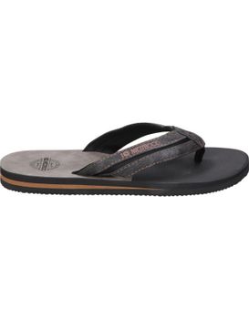 Sandalias De Piel Y De Dedo Para Hombre Nicoboco Surcony Negro 42