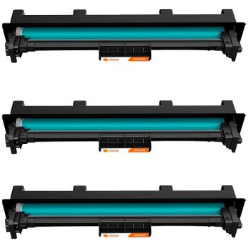 Pccom Essential Hp Cf219a/19a Tambor Compatible Negro Pack 3