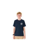 camiseta rip curl stapler nino azul