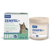 virbac zenifel gel difusor con feromonas calmantes y hierba gatera para gatos - 230 gr