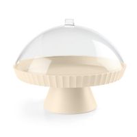 pedestal con campana y clavijero de polipropileno beige