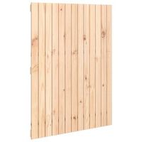 cabecero de cama de pared madera maciza de pino 825x3x110 cm vidaxl