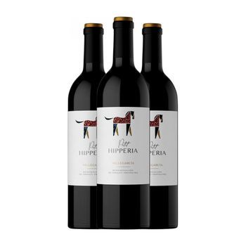 Pago De Vallegarcía Vino Tinto Petit Hipperia Vino Joven 75 Cl 14.5% Vol. (pack De 3 Unidades)