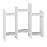 estanteria 3 huecos color blanco