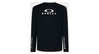 camiseta de manga larga oakley seeker flow negra