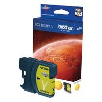 brother lc-1100 lc1100hyy  cartucho original amarillo de capacidad estandar 750 paginas
