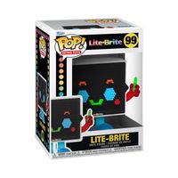figuranbspfunkonbsppop pop vinyl lite-brite - lite brite board