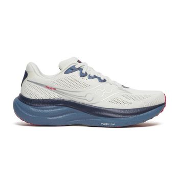 Zapatillas Saucony Ride 19 Blanco Azul SS26, Talla 45 - EUR