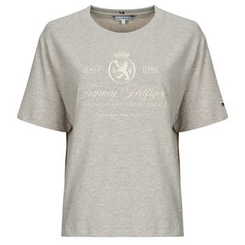 Tommy Hilfiger Camiseta VARSITY CREST RLX SS TEE para mujer