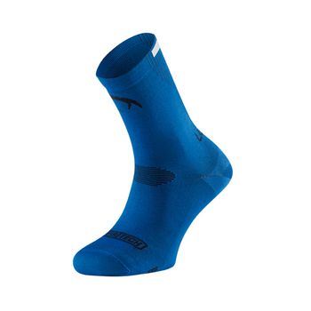 Calcetín ciclismo compresivo Lurbel Cycling Biker Evo I ¡AHORRA 40%! - S (35/38), Azul royal
