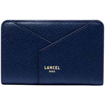 Lancel Cartera Enveloppe Cartera Rectangular Cuero Azul Marino para mujer