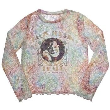 Janis Joplin Camiseta manga larga Pearl para mujer