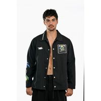 natif chaqueta coach jacket snake para mujer