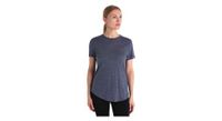 camiseta de mujer icebreaker  p merino  strong 125 cool lite sphere  strong   p 3 azul