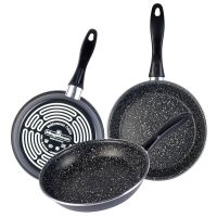 magefesa k2 gransasso set 3 sartenes de acero esmaltado 182024cm