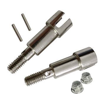 2PCS Xinlehong 9130 9136 9137 1/16 Coche RC Copa de Transmisión Trasera Metálica Actualizada 30-WJ04 Piezas de Repuesto
