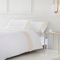 funda nordica noia saten algodon egipcio 300 hilos blanco 150x220 cama 90