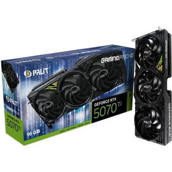 Tarjeta gráfica Palit GeForce RTX 5070 Ti GamingPro-S 16GB GDDR7 Reflex 2 RTX AI DLSS4