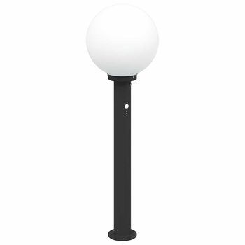 Baliza Luminosa Con Sensor De 80 Cm, Color Negro, Ip44 Vidaxl