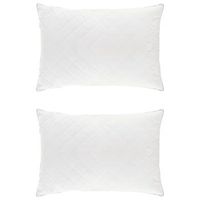 almohada fulda 2 pcs 60 x 70 cm 100 plumon y plumas de ganso vidaxl