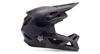 Casco infantil integral fox rampage camo negro camo