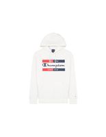sudadera champion hooded sweatshirt new york blanco hombre
