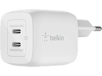 cargador movil - belkin boostcharge pro usb-c 45 w carga rapida tecnologia gan blanco
