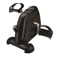 pedaleador digital jocca con pantalla para ver tiempo distancia recorrida numero de pedaladas historico y calorias mini bicicleta para gimnasia activa pedalina para ejercitar brazos y piernas
