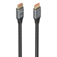 cable displayport aisens a158-0901 21 80gbps 16k 1m blindado ofc negro