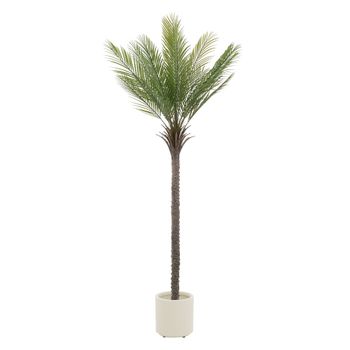 Palmera artificial decorativa 210 cm interior/exterior
