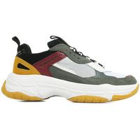 calvin klein jeans deportivas moda maya mesh lycra suede nappa para mujer