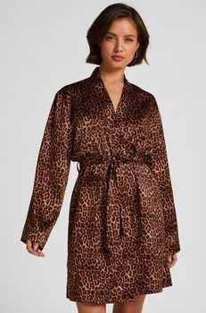 Hunkemöller Kimono Satin Negro