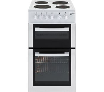 FLAVEL FTCP50W 50 cm Electric Solid Plate Cooker - White, White