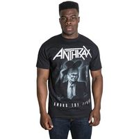 anthrax tops y camisetas ang the living para hombre