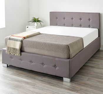 Aspire Linen Ottoman Bed