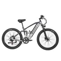 bicicleta de montana electrica nathaniel syr03 275 de largo alcance suspension completa plata