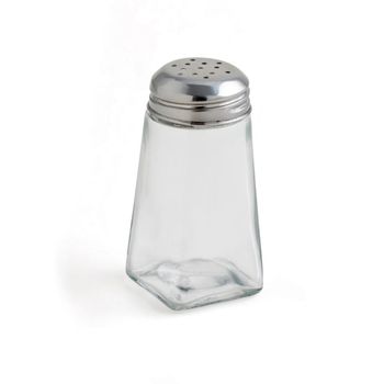 Salero de mesa vidrio templado 4,5x4,5x9 cm