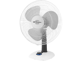 Ventilador de sobremesa - Orbegozo TF 0133 Potencia 40W, 3 Velocidades, Función oscilación