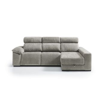 Chaise longue derecha relax eléctrica all color beige