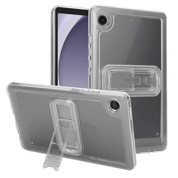Funda para Samsung Galaxy Tab A9 2023 A11 2025 de 8.7 Pulgadas, Colores Helados, Acrílico TPU, Carcasa Protectora Antigolpes con Soporte Ajustable