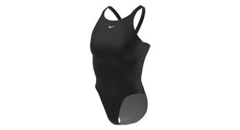 Banador de una pieza nike swim fastback smu  negro para mujer