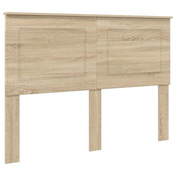 Cabecero Roble Sonoma 100 Cm Madera De Ingeniería Vidaxl
