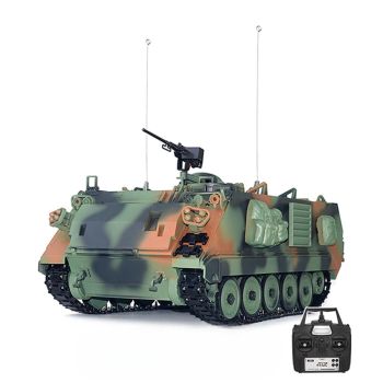 Modelo Tongde M113A2 RTR 1/16 2.4G Tanque de Batalla RC Humo Sonido Disparo Luz LED Vehículos Simulados Modelos RTR Jugu