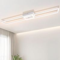 lampara de techo led para sala de estar marco 24 moderna lampara de techo de 32 w 3000 k para dormitorio zmh