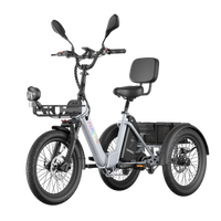 fafrees f20 mate ii triciclo de carga electricobateria de 48v 25ah viene con motor de 250w25kmh
