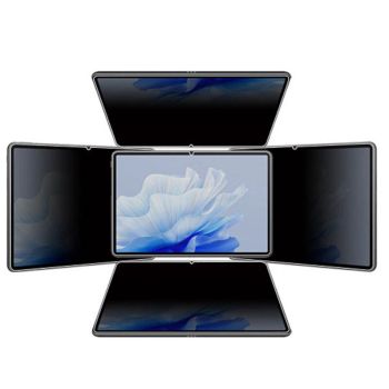 CHENG YI Protector de Pantalla de Privacidad Anti-Chisme de 360° de 4 Vías para iPad Mate Antirreflejo Antihuellas Escud
