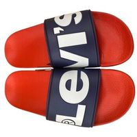levis chanclas pool june l rojo para nino