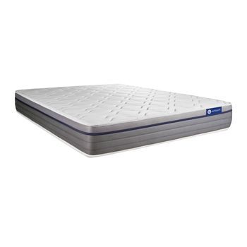 Colchón Actilatex Zen 150x190cm, Grosor: 26cm, Látex Y Espuma Viscoelástica, Equilibrado, 7 Zonas De Confort