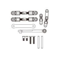 mjx 14210 114 coche rc piezas de repuesto 14430b conjunto de direccion
