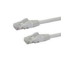 startechcom cable de 10m blanco de red gigabit cat6 ethernet rj45 sin enganche - snagless
